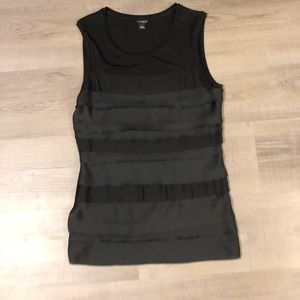 Banana Republic Sleeveless Ruffle Tank